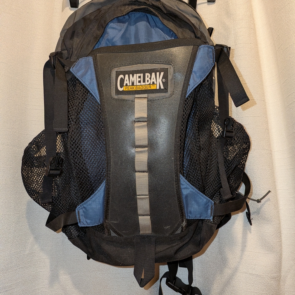 CamelBak Black and Blue Adventure Backpack